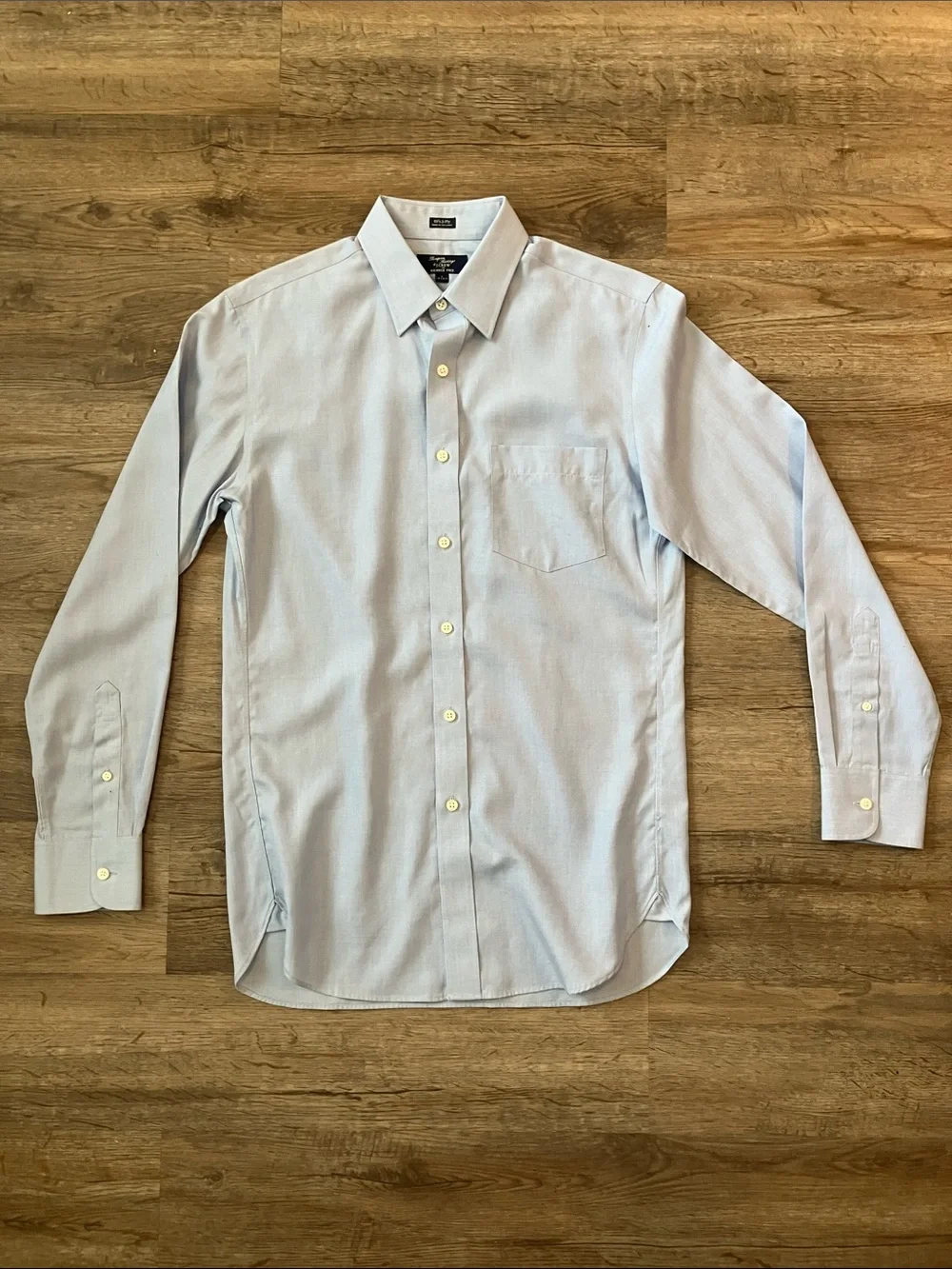 Men's J. Crew  Light Blue Classic Button-Down Dress Shirt Size Small 14 - 14 1/2